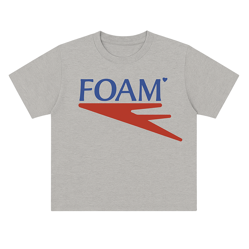 Retro Heather Grey Tee