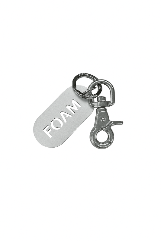 Stainless Steel Dog Tag Keychain