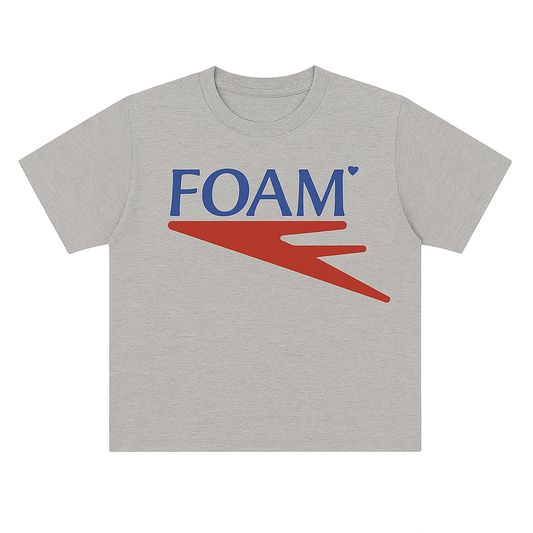 Retro Heather Grey Tee